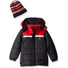 Boys Jacket Black/Red