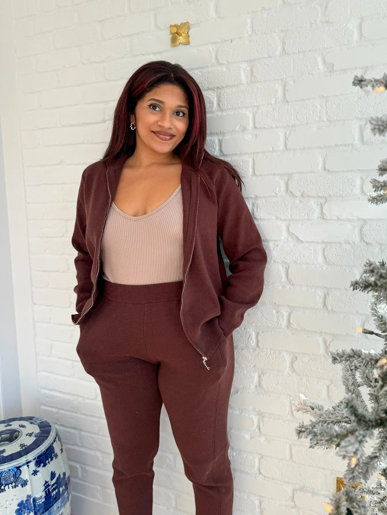 Brown Milan Loungewear Set