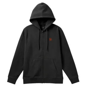 BUILDERS FLEECE HOOD WASHED BLACK