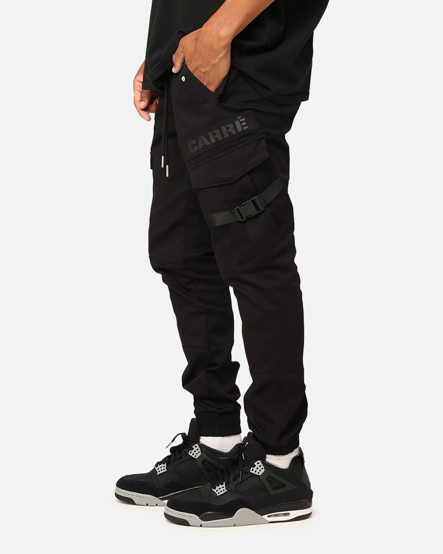 Carré Transition Cargo Joggers Black/Black