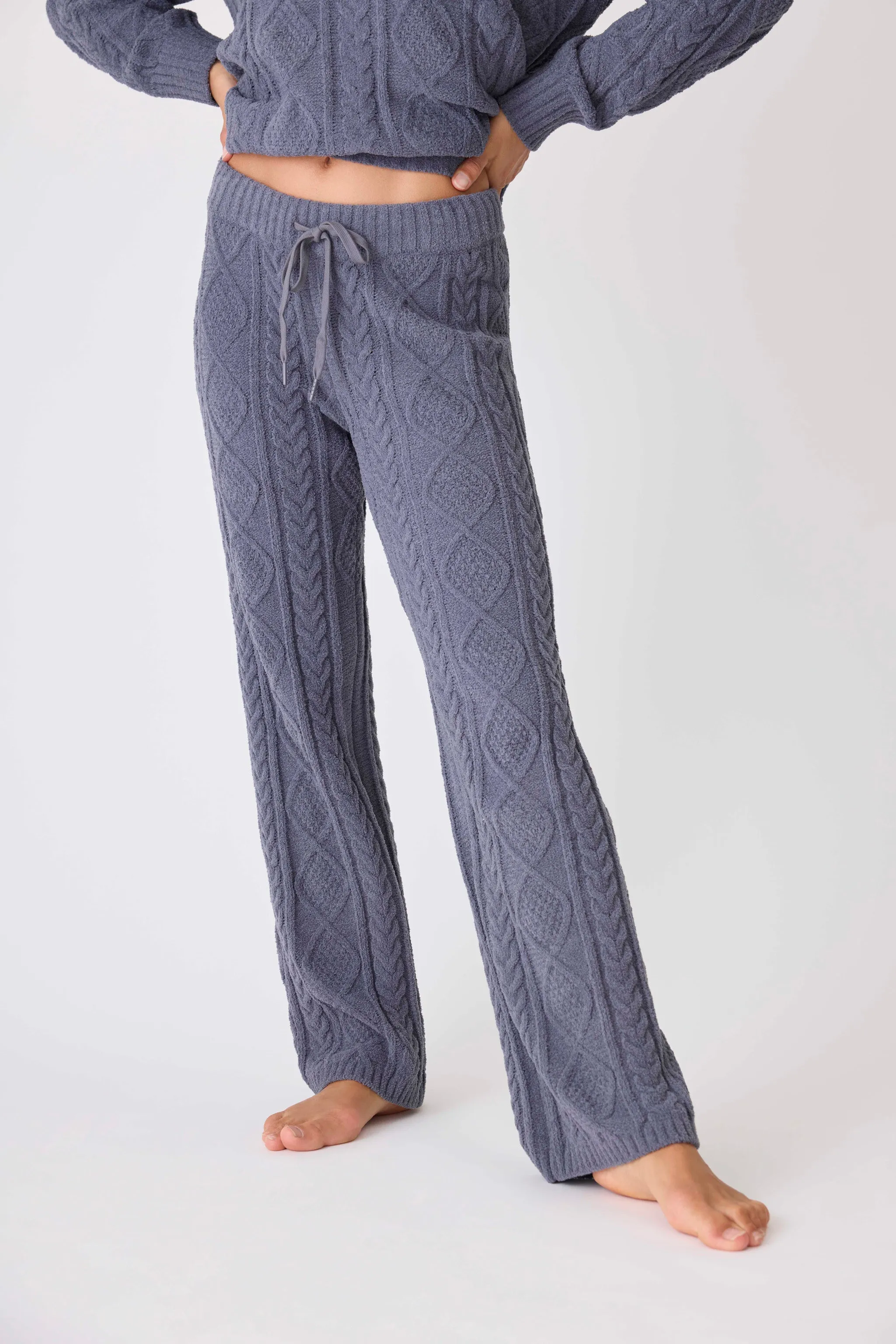 Chenille Cozy Cable Lounge Pant