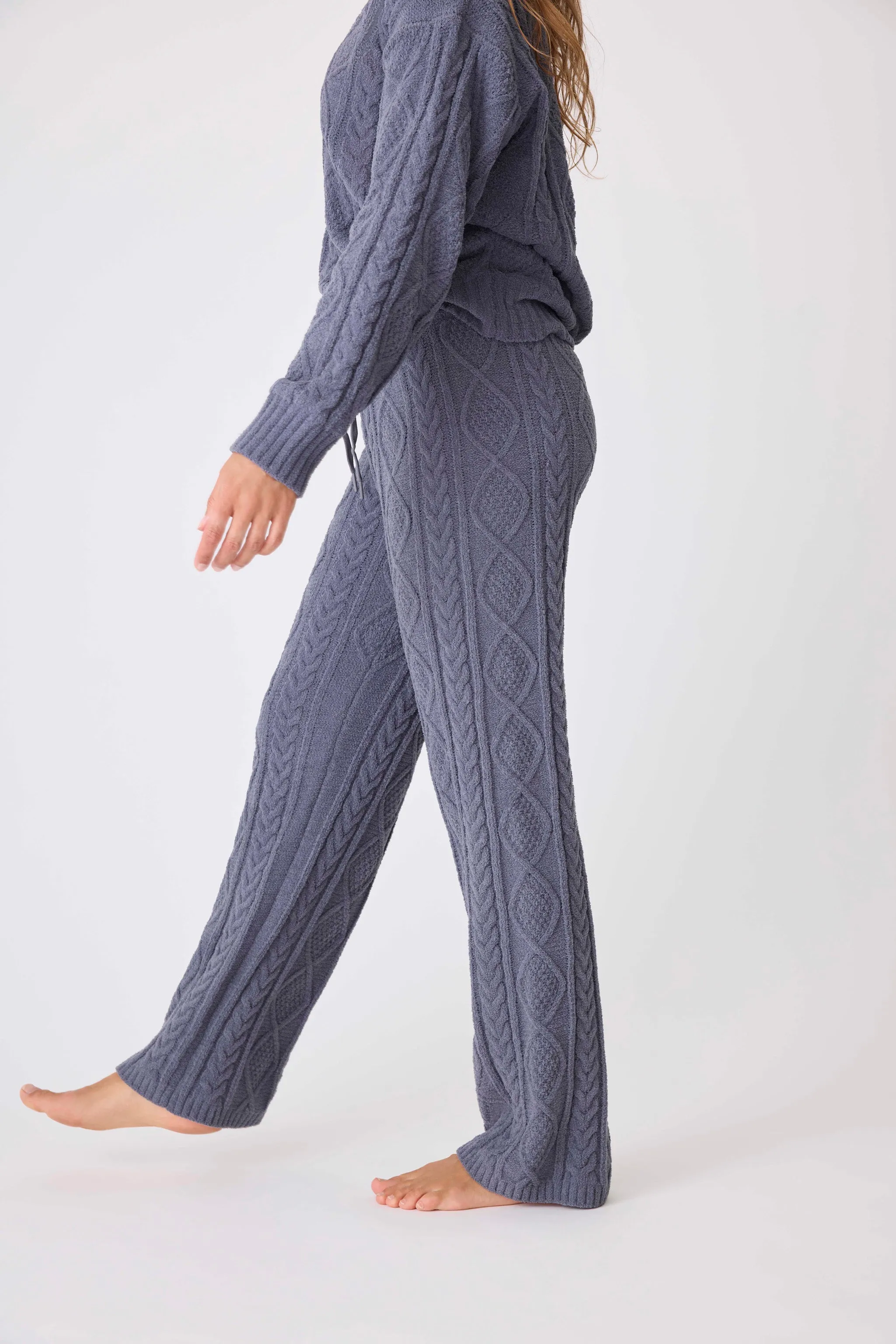 Chenille Cozy Cable Lounge Pant