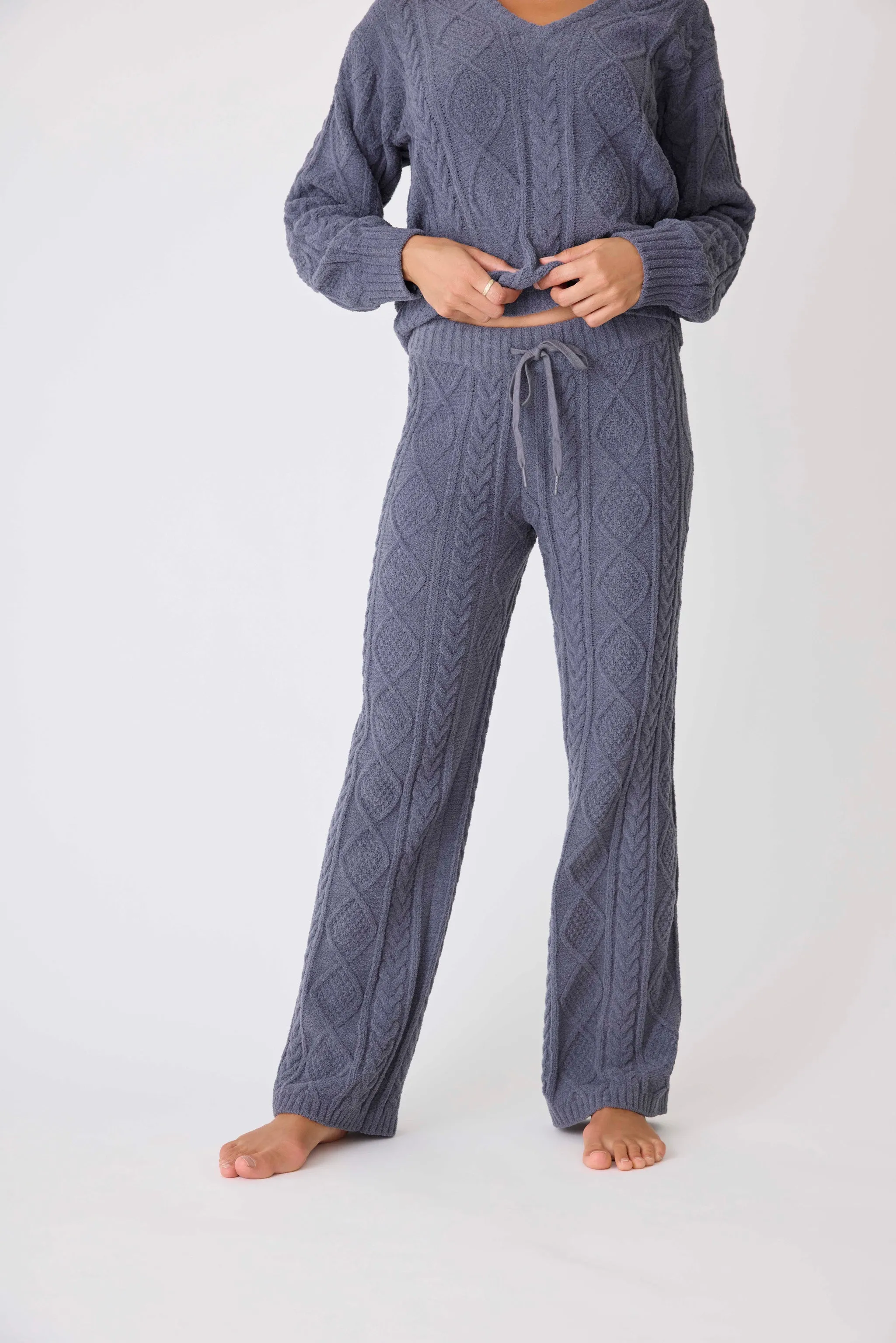 Chenille Cozy Cable Lounge Pant