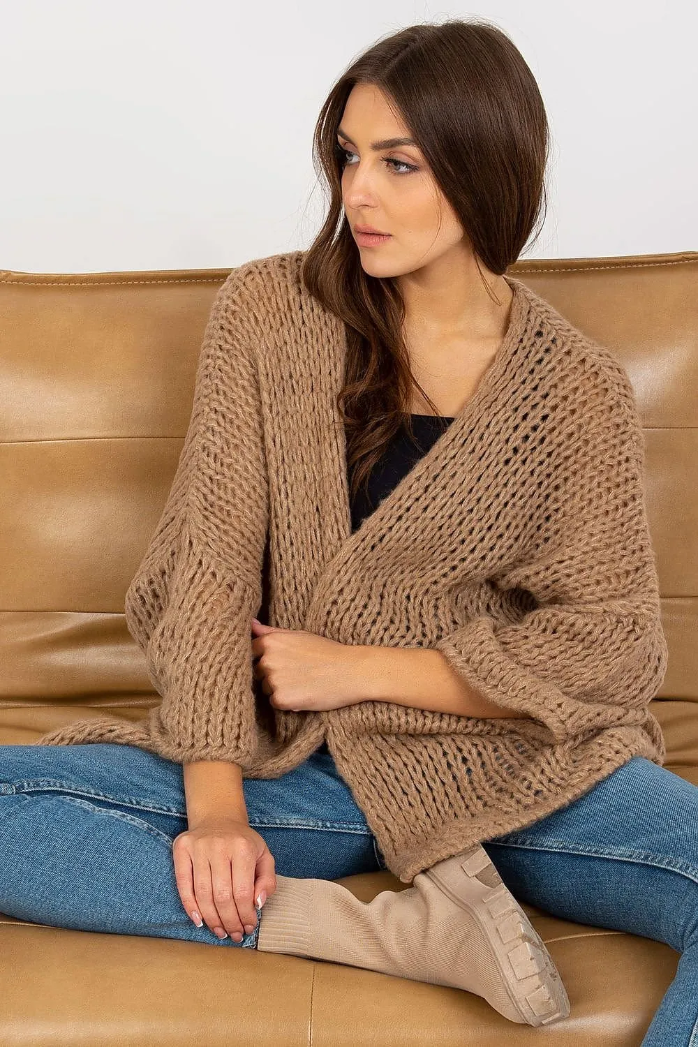 Cozy Chunky Knit Longline Cardigan