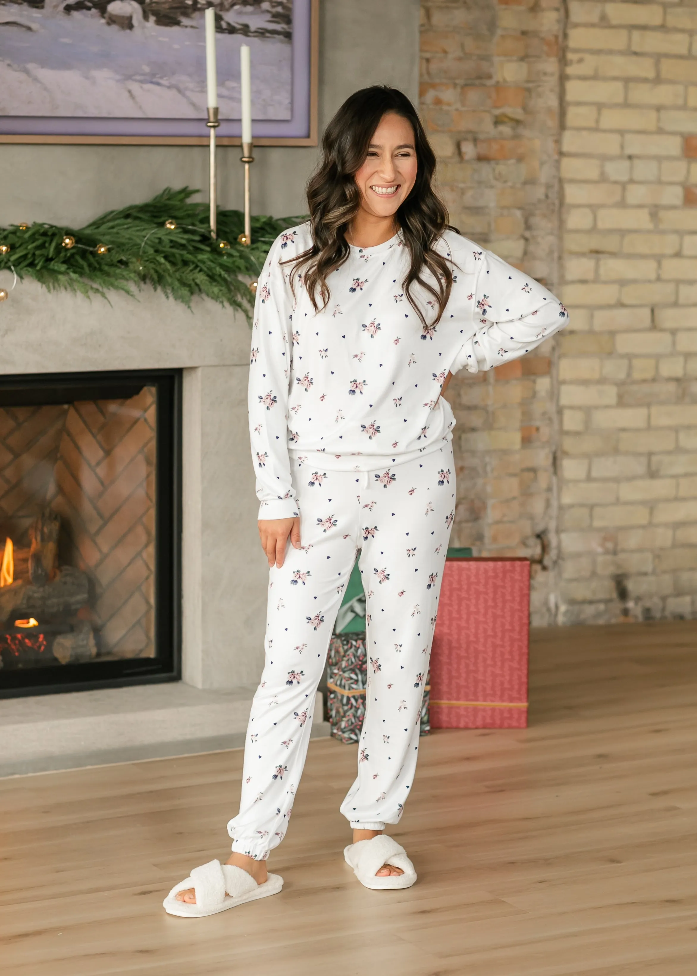 Cozy Rosebud Lounge Pants