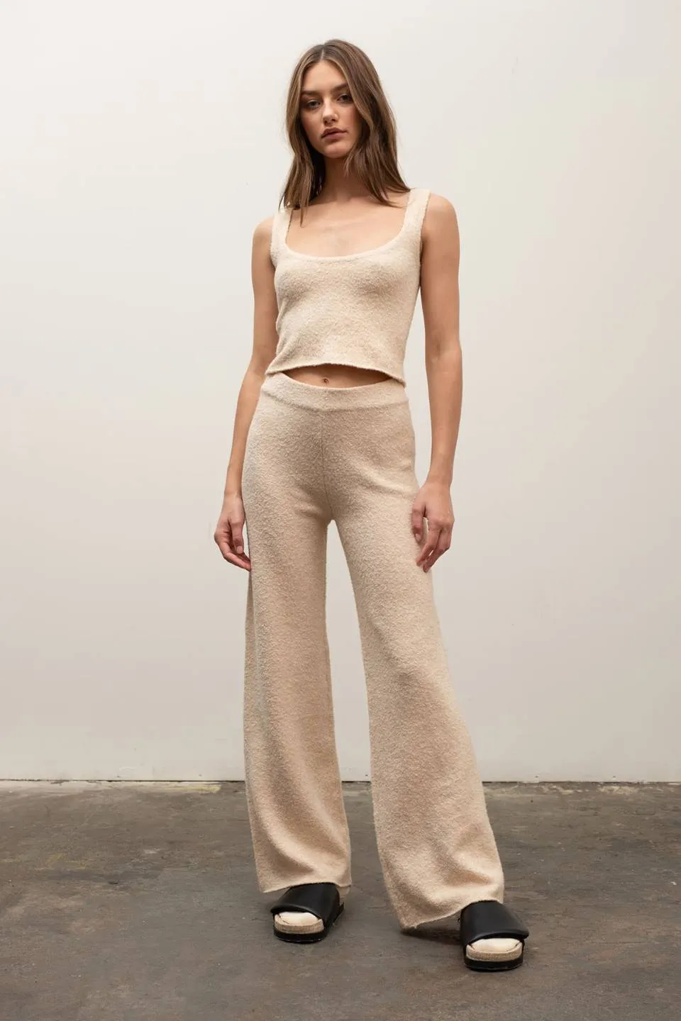 COZY WIDE LEG PANTS