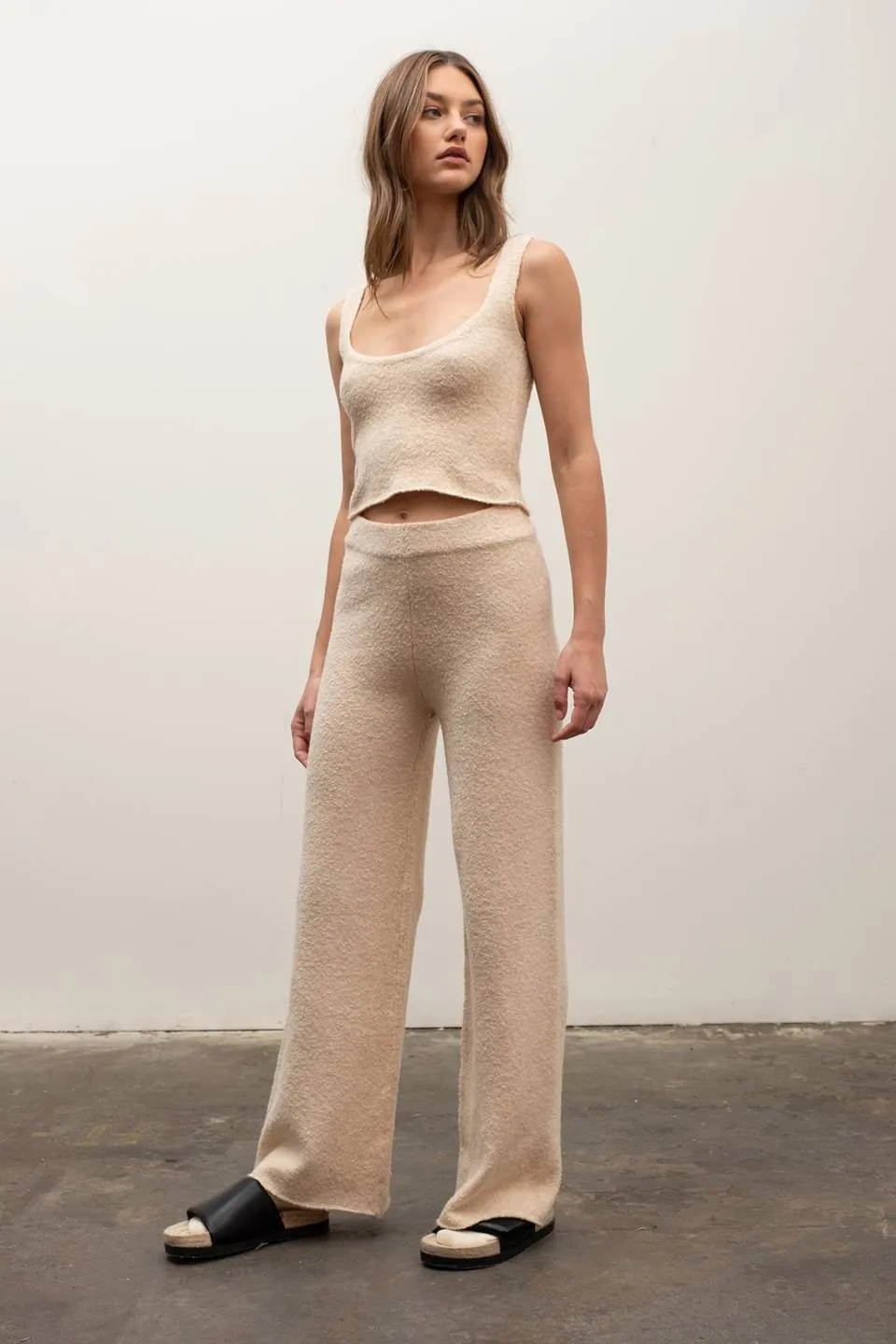 COZY WIDE LEG PANTS