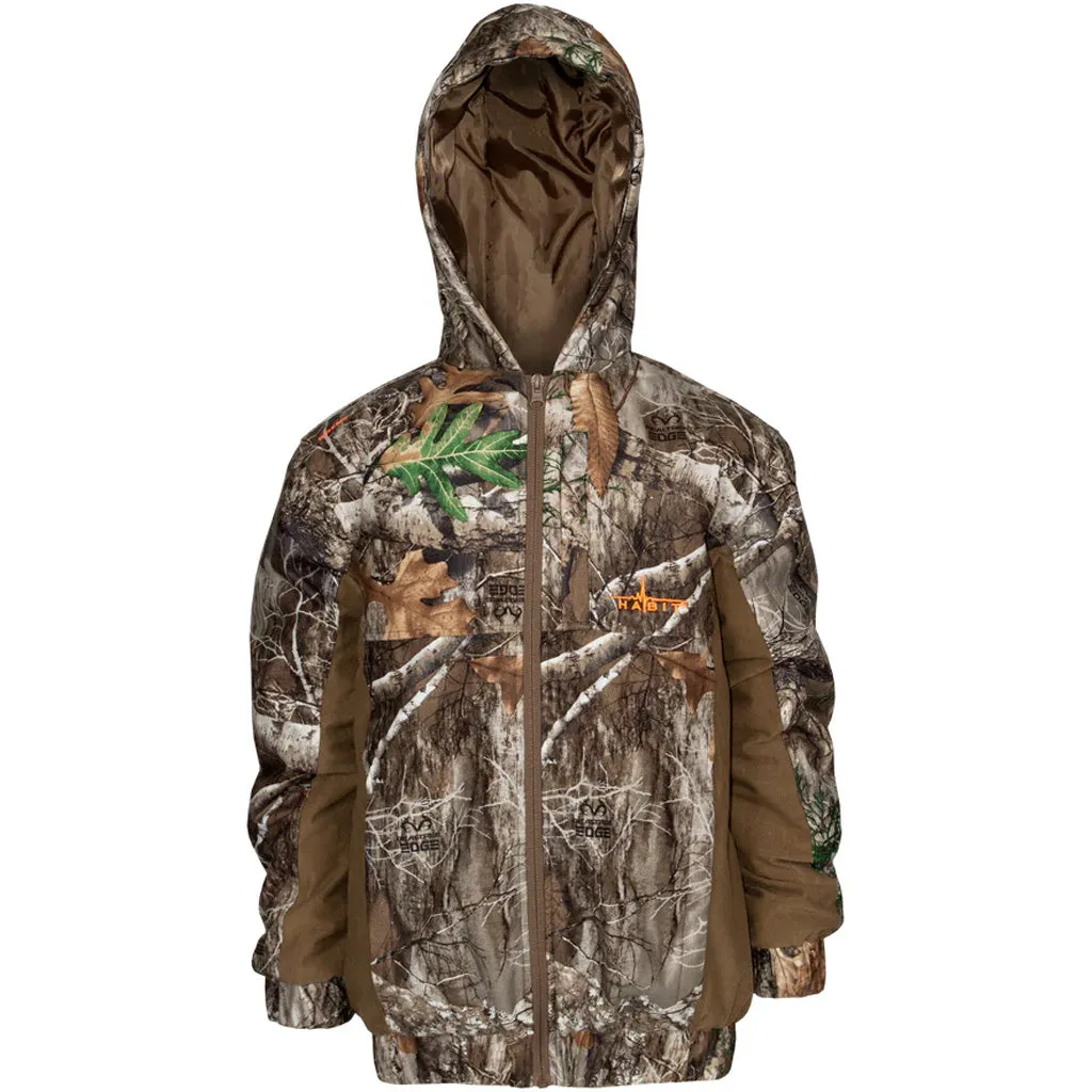 Habit Youth Cedar Branch Waterproof Bomber Realtree Edge Youth Medium