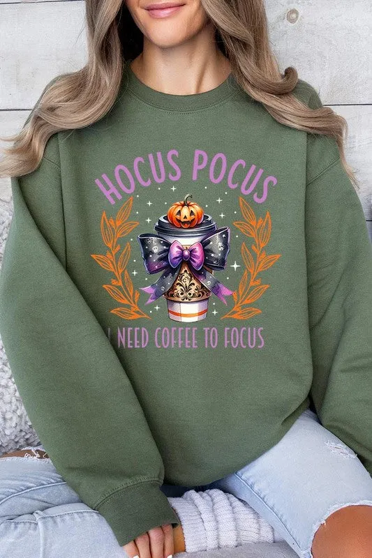 Hocus Pocus Graphic Fleece Sweatshirts