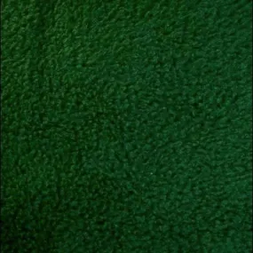 Hunter Green Solid Anti Pill Polar Fleece Fabric