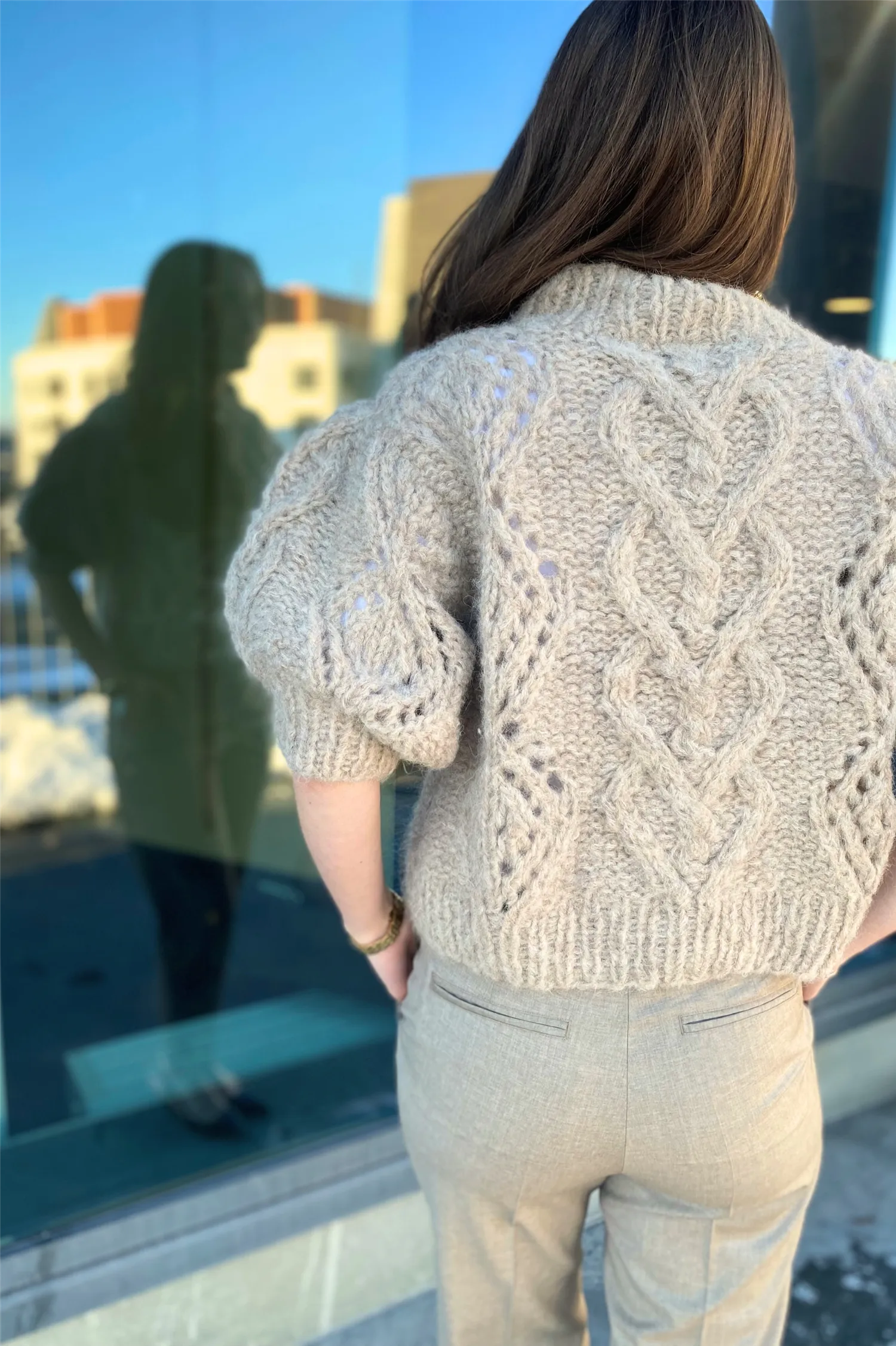 Lilo Cardigan Taupe