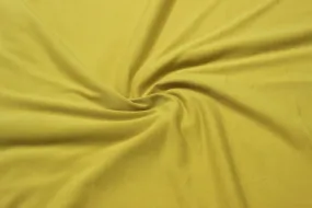 Mustard Yellow Plain Knit Fabric