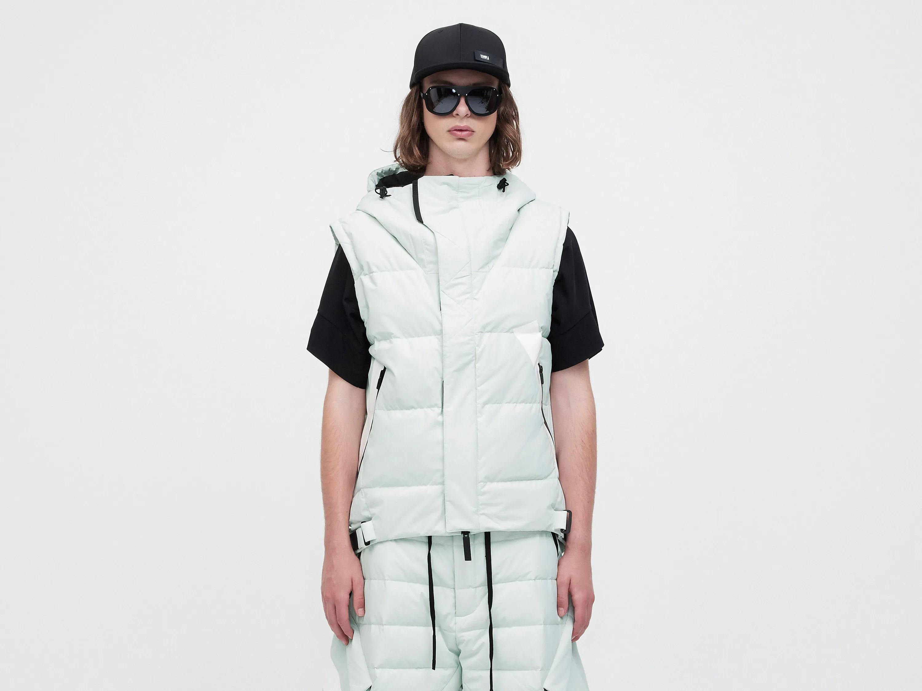 Parallax Down Vest - Matcha