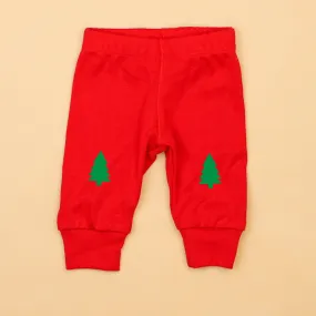 Red Classic Pants w/ Trees