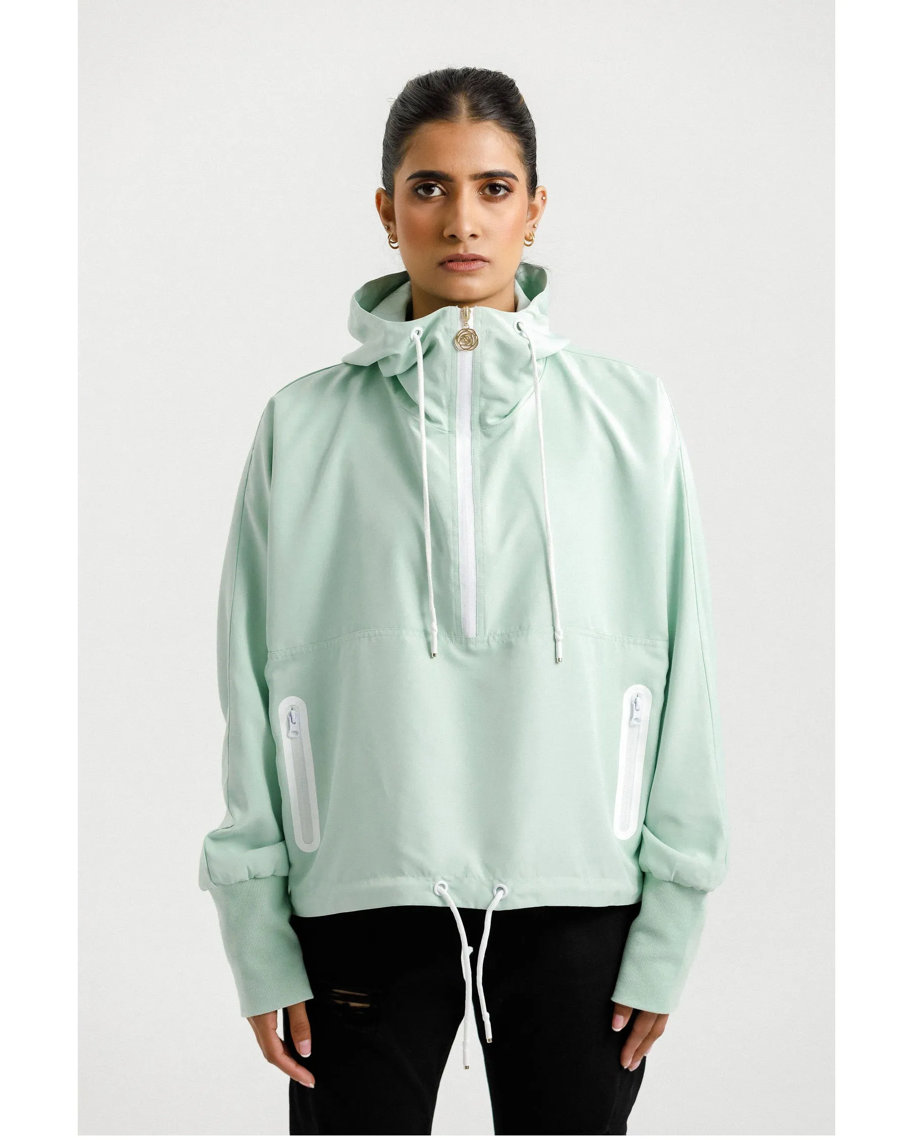 Rose Road Spark Hardshell Jacket - Seafoam