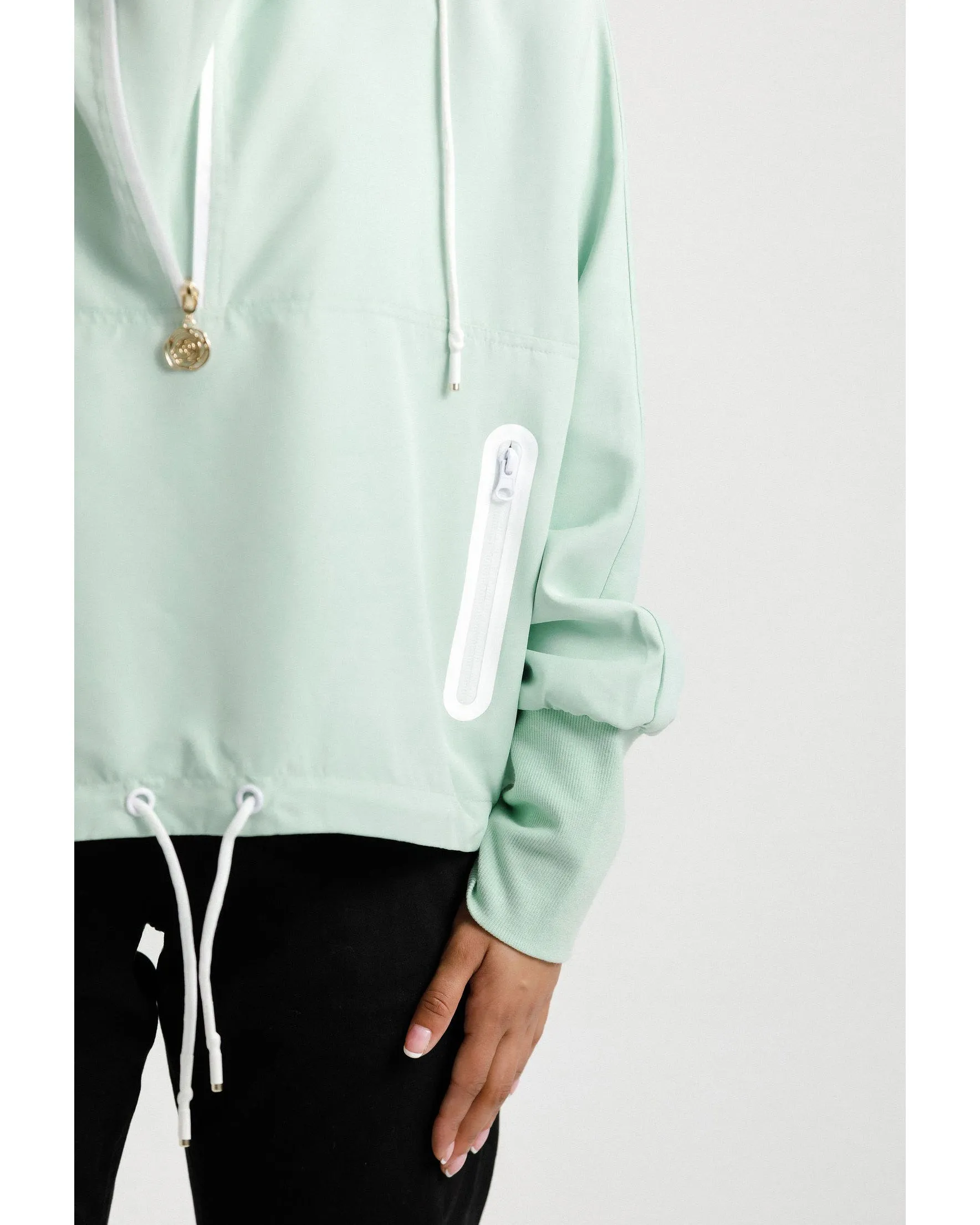 Rose Road Spark Hardshell Jacket - Seafoam