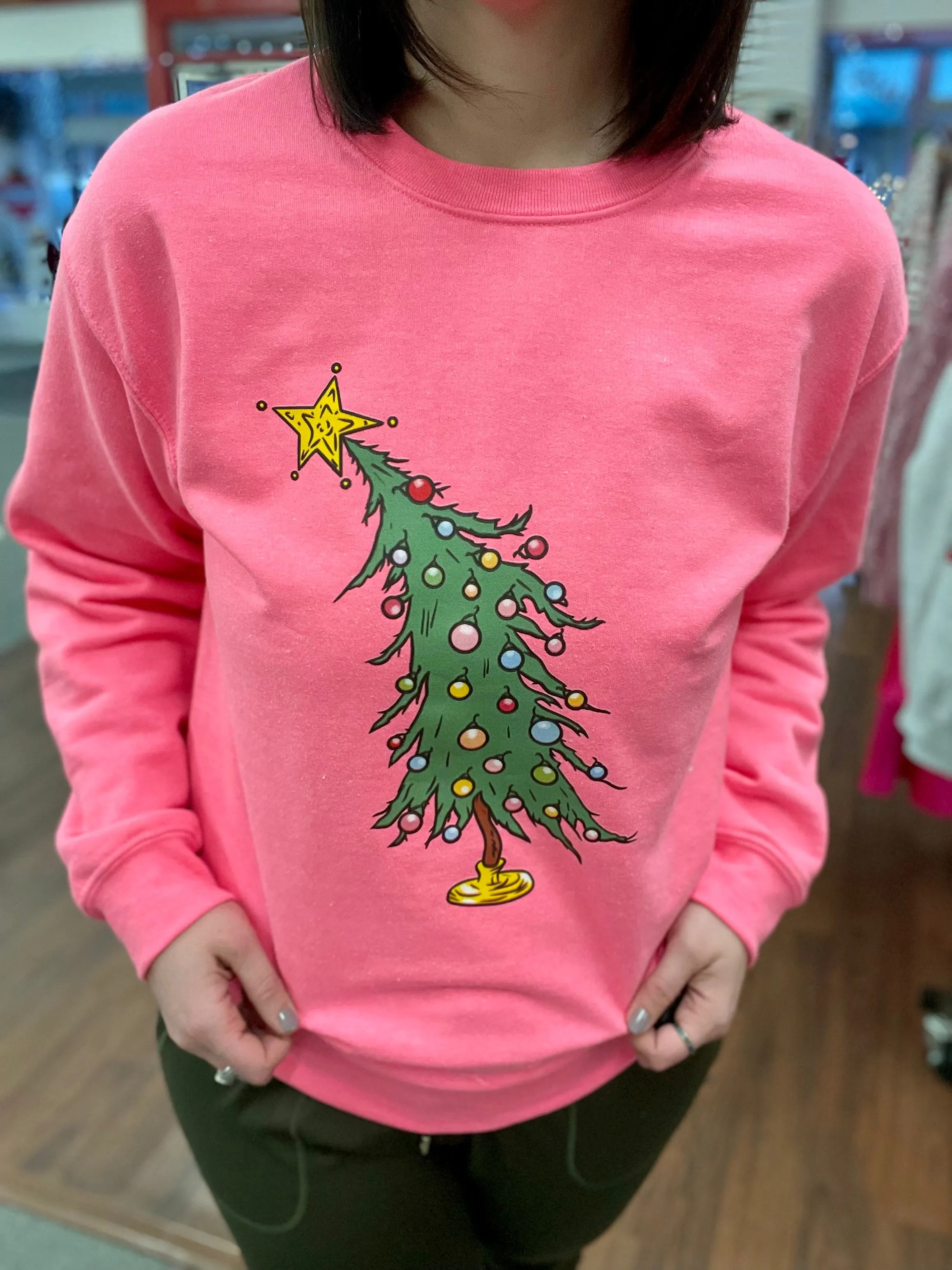 Sheri Christmas Tree Sweater