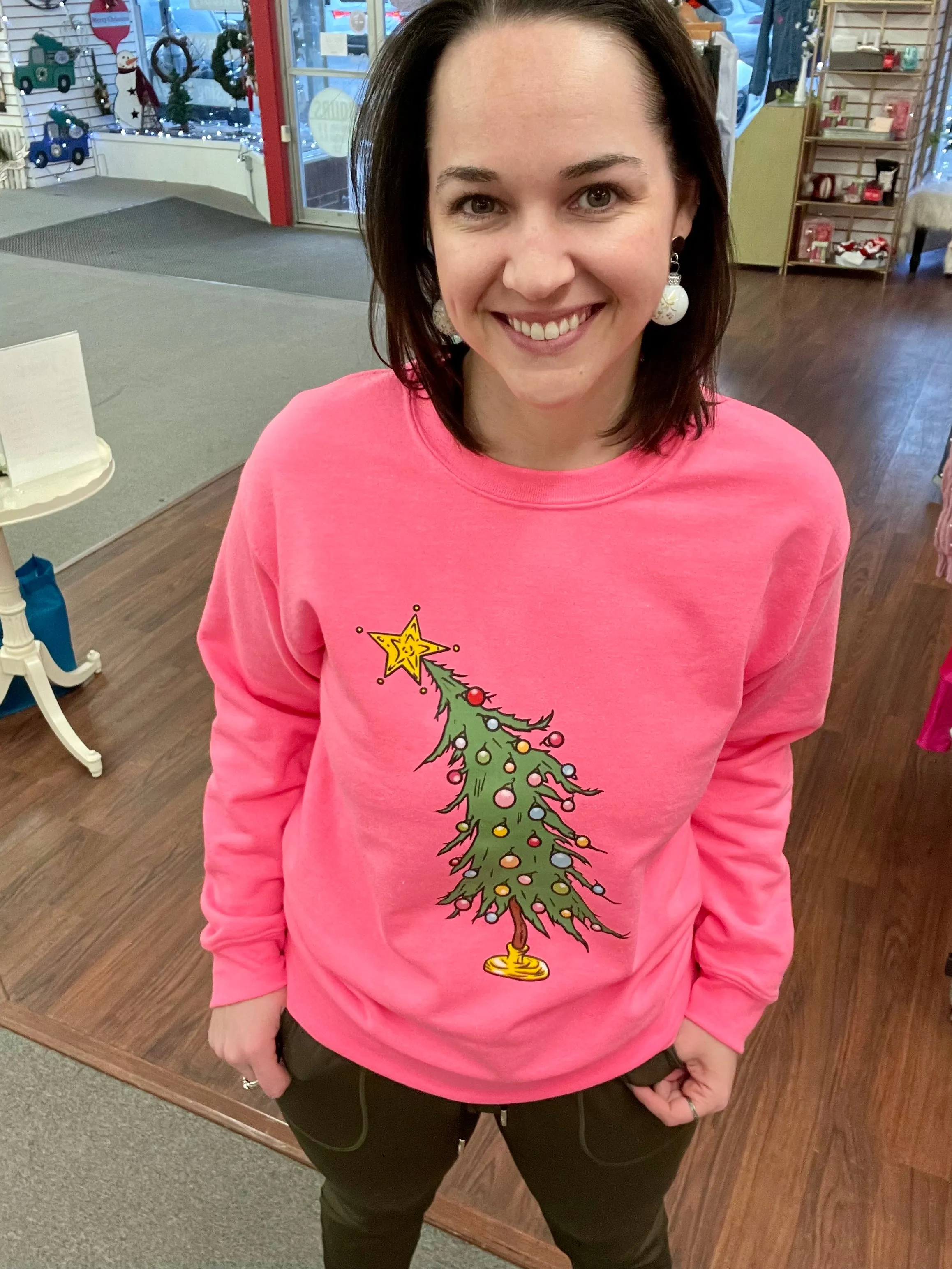 Sheri Christmas Tree Sweater