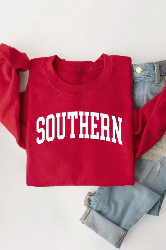 Southern Graphic Fleece Sweatshirt