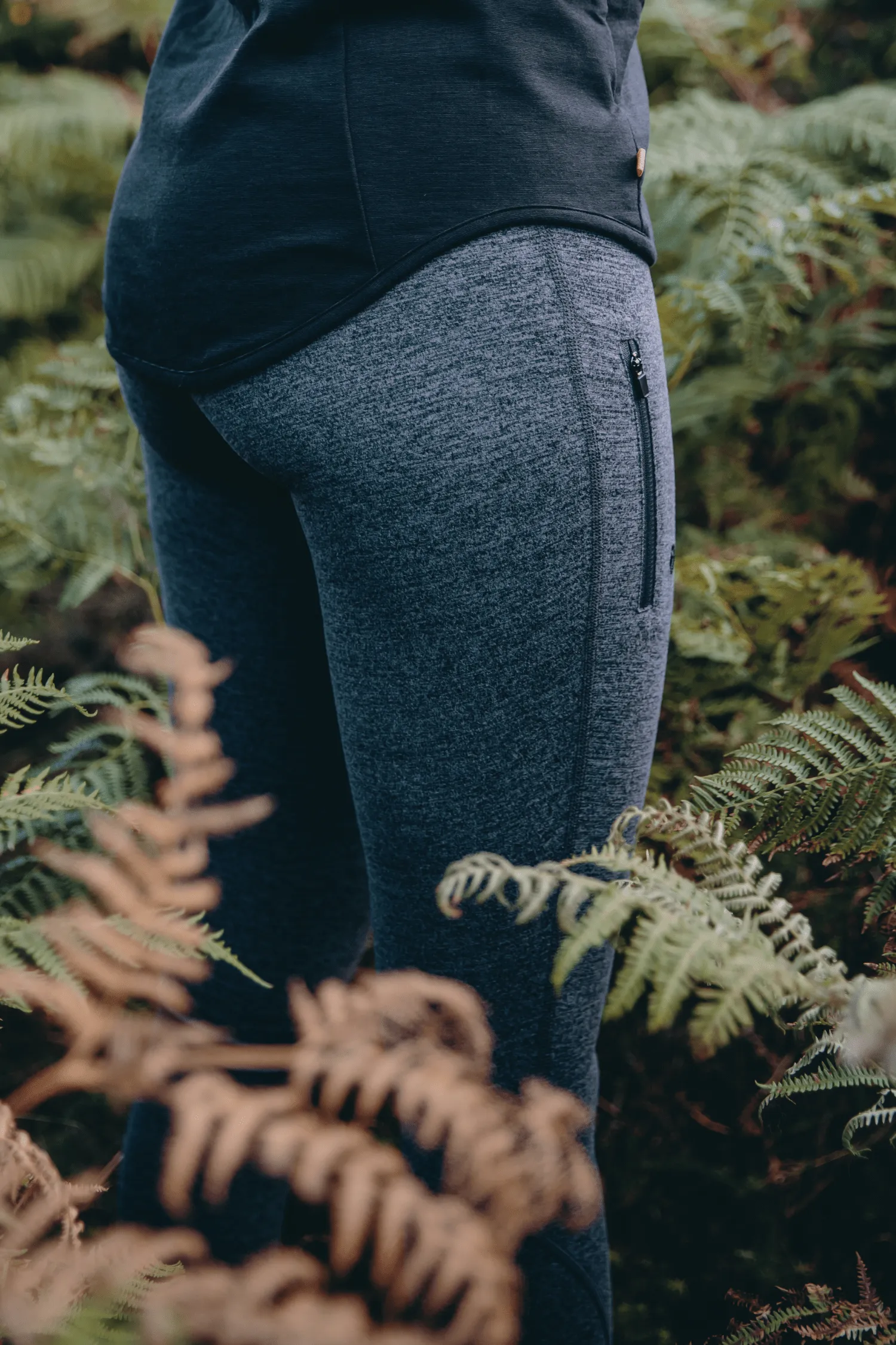 Thermal Outdoor Leggings - Charcoal